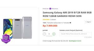 Download free game tabloid pulsa 3.3.4 for your android phone or tablet, file size: Baru Sebulan Harga Samsung Galaxy A80 Sudah Turun Tabloid Pulsa Iain Parepare Media