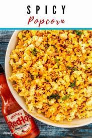 Spicy Popcorn Recipe Spicy Popcorn Spicy Popcorn Recipes Spicy Recipes
