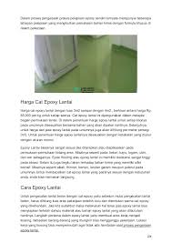 Scopri ricette, idee per la casa, consigli di stile e altre idee da provare. Jual Epoxy Lantai Resin Campur Hardener Paling Murah 0821 137