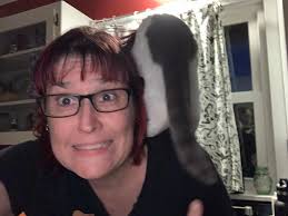 Wish Jehovah would cure us from belts and blindness cause he's about to  trip over this cat.