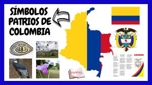 La bandera, el escudo y el himno nacional. Simbolos Patrios De Colombia Jopabaa Simbolos Patrios Naturales Y Culturales De Colombia Youtube