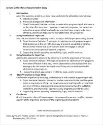 8 Argumentative Essay Examples Free Premium Templates