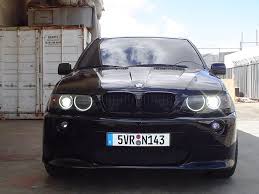 Bmw X5 Front View Lights One With Halo