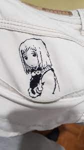 A hand embroidery of Mamimi I finished today : r/FLCL