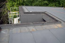 Gutters For Flat Roof In 2020 Flat Roof Flat Roof Repair Roof Installation
