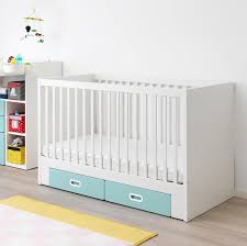 Stuva Fritids Babybett Mit Schubfachern Hellblau Babybett Ikea Babybett Krippe