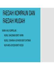 Salam sejahtera.untuk video kali ini, kita akan membincangkan mengenai faedah kompaun.1. Assigment Math 1 0 Pengenalan Faedah Berasal Daripada Perkataan Latin Iaitu Intereo Yang Bermaksud U2018akan Rugi U2019 Sekiranya Kita Melihat Dari Course Hero