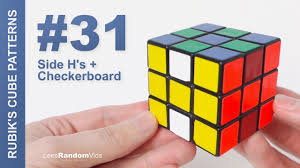 Learning one of these brilliant patterns is sure to impress any audience you may have.if you are unsure what the letters next to the pattern images are then you should get started by checking out our rubik's cube notation page. How To Make Rubik S Cube Patterns 30 Letter H On Every Face Youtube
