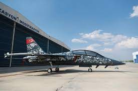 The Turkish Aerospace Industries Tai Has Showcased A Mock Up Of The Hurjet Jet Trainer Light Attack Aircraft For The Fi Aircraft Air Fighter Fighter Aircraft