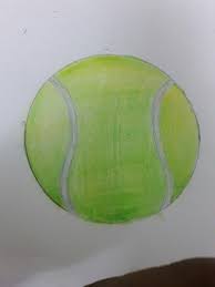 Yellow tennis ball stock illustrations by ikopylov 1 / 27 tennis racket. Tennis Ball Pencil Colour Drawing By Viraj Gupta Ball Drawing Colorful Drawings Tennis Ball