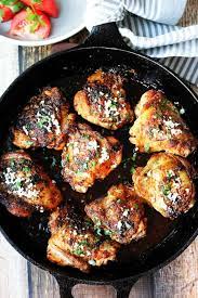 Olive Oil Chicken Thighs Mediterranean Style Eating European Recipe Mediterranean Chicken Thighs Recipe Chicken Recipes Mediterranean Chicken