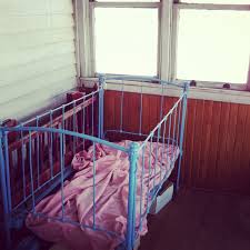 My Grandmothers Old Crib 1930 S That Was Her Fathers Which Makes It Early 1900 S Old Cribs Vintage Nursery Vintage Baby