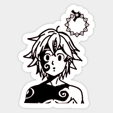 In a nutshell, captain meliodas becomes stronger as his hp diminishes. Meliodas Seven Deadly Sins Seven Deadly Sins Meliodas Aufkleber Teepublic De