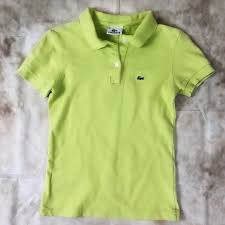 Lacoste Women S Classic Polo Neon Green