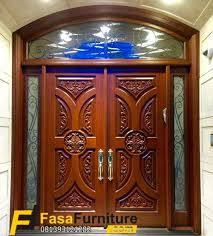 20 desain kusen pintu minimalis terbaru. Model Kusen Lengkung Pintu Utama Ukir Mewah Fasa Furniture Jepara Fasa Furniture Jepara