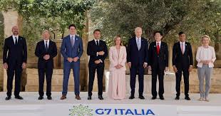 G7 leaders agree to $50bn loan for Ukraine at annual summit