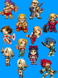 Kingoffighters X Pixel Art Kof Snk King Of Fighters