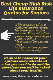 Best Cheap High Risk Life Insurance Quotes For Seniors Insurancequotes Best Cheap High Risk Life Life Insurance Quotes Insurance Quotes Life Insurance Policy