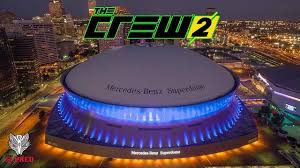 Nfl owners voted tuesday to play the 2013 super bowl in new orleans, the first time the championship will be played there since hurricane katrina shredded parts of the louisiana superdome. The Crew 2 New Orleans Mercedes Benz Superdome Wallbreach Ps4 Youtube