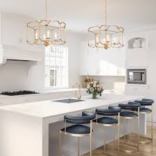 Explore mid century modern, modern and contemporary homes in sacramento for sale. Mid Century Modern Antique Gold Drum 4 Light Pendant Lights For Foyer Kitchen Island D17 7 H15 Overstock 32227857