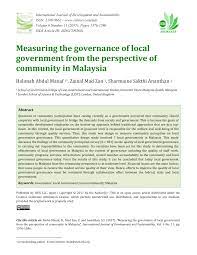 Refer official mkn portal for detail information. Pdf Measuring The Governance Of Local Government From The Perspective Of Community In Malaysia