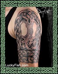 Celtic Tattoo Portfolio Luckyfish Inc And Tattoo Santa Barbara