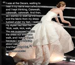 Of course she was thinking of cake. | Pinster | Jennifer lawrence ...