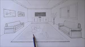 Learning how to draw a cube in one point perspective is a good starting place. How To Draw A Living Room With One Point Perspective Youtube
