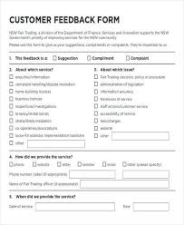 Customer Feedback Form Template Lovely Sample Client Feedback Form In Word 8 Examples In 2020 Customer Feedback Customer Satisfaction Survey Template Cv Template Word