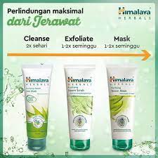 Masker ini cocok untuk kulit yang berjerawat dan juga yang berminyak serta yang normal. Paket Besar 100ml Himalaya Neem Series 3in1 Bebas Jerawat Face Wash Scrub Mask Lazada Indonesia