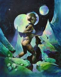 Worked as artist on the marauders of the wolf: Spacegirl By Mike Hoffman Mike Hoffman Artist Hoffman