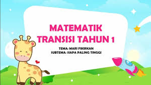 Modul transisi tahun 1 sekolah rendah 2019 layanlah. Modul Siapa Paling Tinggi Matematik Transisi Tahun 1 Youtube
