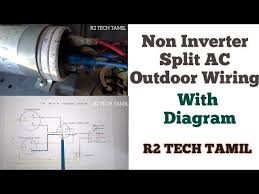 51gw, 70gw (18000 and 24000 btu) basic wiring diagram. Lg Split Ac Outdoor Wiring Tamil Youtube