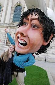 Kathryn Boyle illustration: BIG heads!