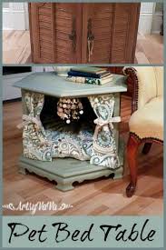 You love to have your pet nearby, but you're limited on the space. Pet End Table Ideas On Foter