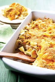 Drain and transfer noodles to a large bowl. Tuna Noodle Casserole Our State