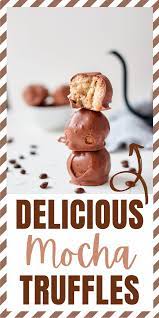 Mocha Truffles Recipe Dessert Recipes Easy Yummy Food Yummy Food Dessert