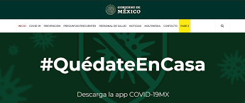 «la firma gobierno de méxico es el elemento de comunicación más importante del país. Quedate En Casa Centro De Estudios China Veracruz