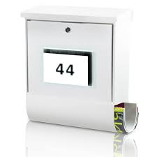 Briefkasten Mit Beleuchteter Hausnummer Burg Wachter Weiss Malaga 4400 Solar W Schilder Online Kaufen Beleuchten Schild Online Burg Wachter