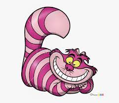 Cheshire cat art print of an original drawing available 5x7 or 8x10. How To Draw Cheshire Cat 2 Alice In Wonderland Cat From Alice In Wonderland Drawing Hd Png Download Kindpng