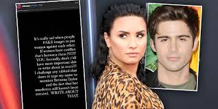 #demi lovato #demi lovato 2015 #lovatics #eminem #demi lovato interview #katie krause #entertainment tonight. Did Demi Lovato S Fiance Really Slam Her In 2015 See Her Reaction