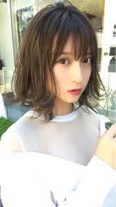 陰影強く動きがはっきり出るデザインカラー ミディアムヘアには本当にオススメ 髪 色 髪 ミディアム 女性 髪