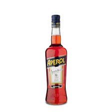 It has a vibrant orange hue. Aperol Barbieri 0 7l 15 Vol Aperol Liqueur