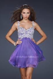 Details About Lafemme Purple Short Homecoming Gown Formal Prom Pageant Dress 4 17446 Nwt 370