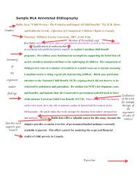 An example of annotated bibliography can help with your research paper. Sample Mla Annotated Bibliography