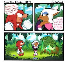 Knuckles Echidna comic #7 