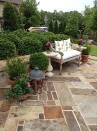 Review How To Install Flagstone Patio Steinterrassen