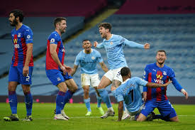 Torres wins a free kick right on the edge of the area under will city run away with this? Man City 4 0 Crystal Palace Live Stones Gundogan Goals Latest Score Premier League Match Stream Updates Evening Standard