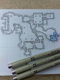 Morgran... IRONHEART!!! on X: Day four of map practice. Today I went  larger, and I wanted to try out my new pens. this is a Duergar Outpost,  below lays the ancient slave