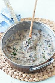Sauce Aux Champignons Facile Avec Ou Sans Creme Recette Sauce Aux Champignons Recettes De Cuisine Recette